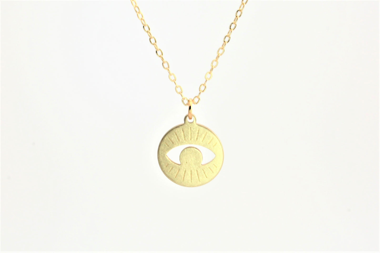 Golden Eye Necklace