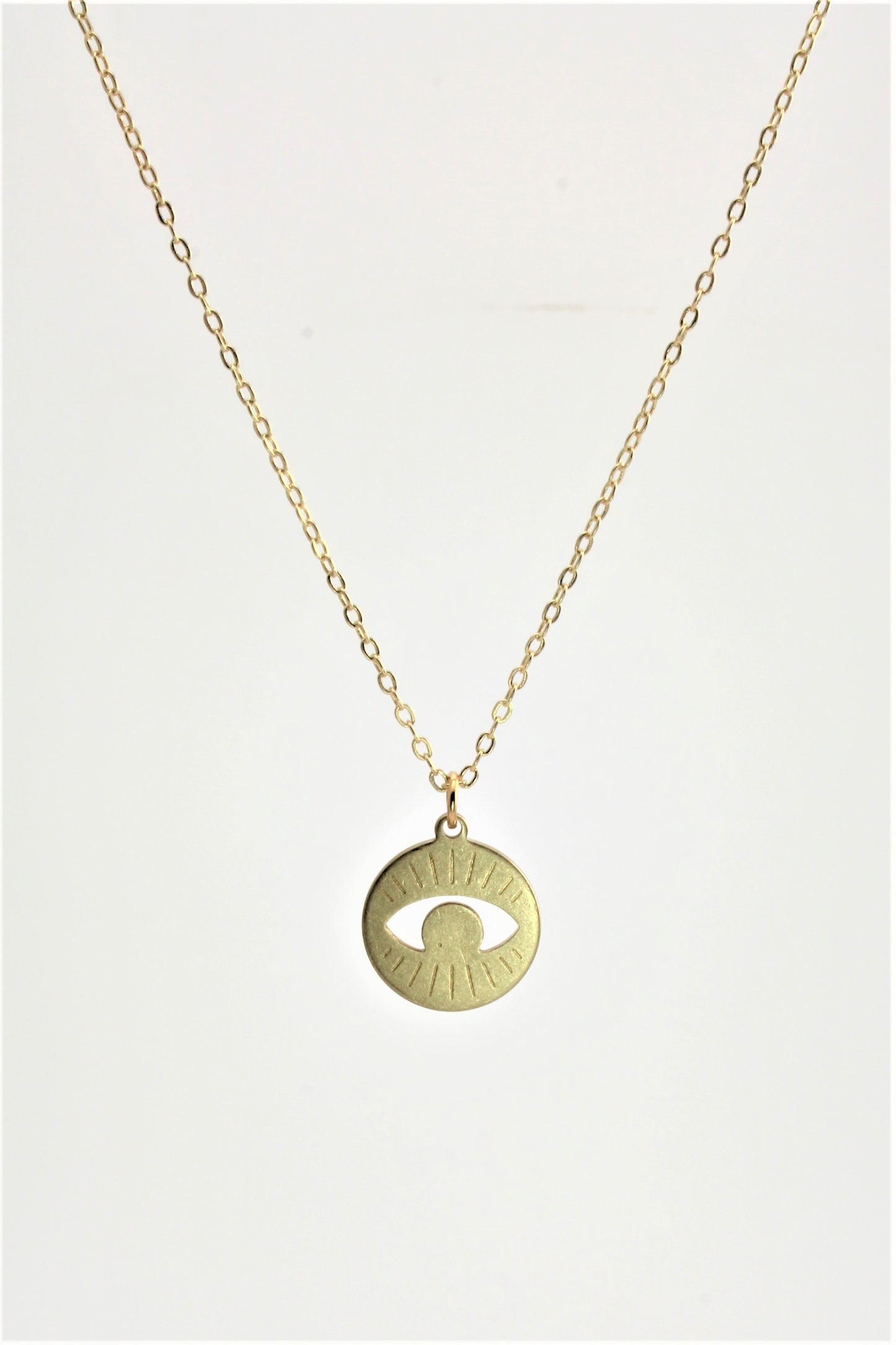 Golden Eye Necklace