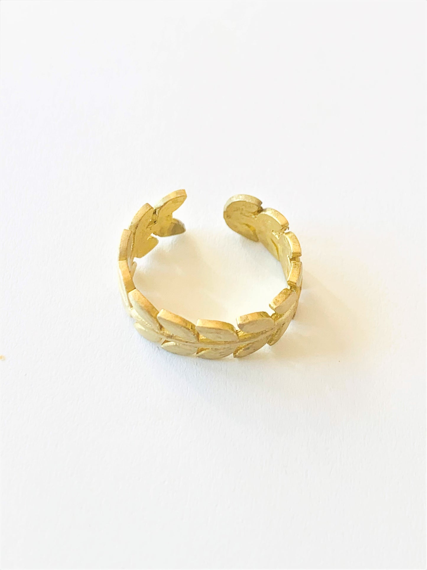 Laurel Wreath Band Ring