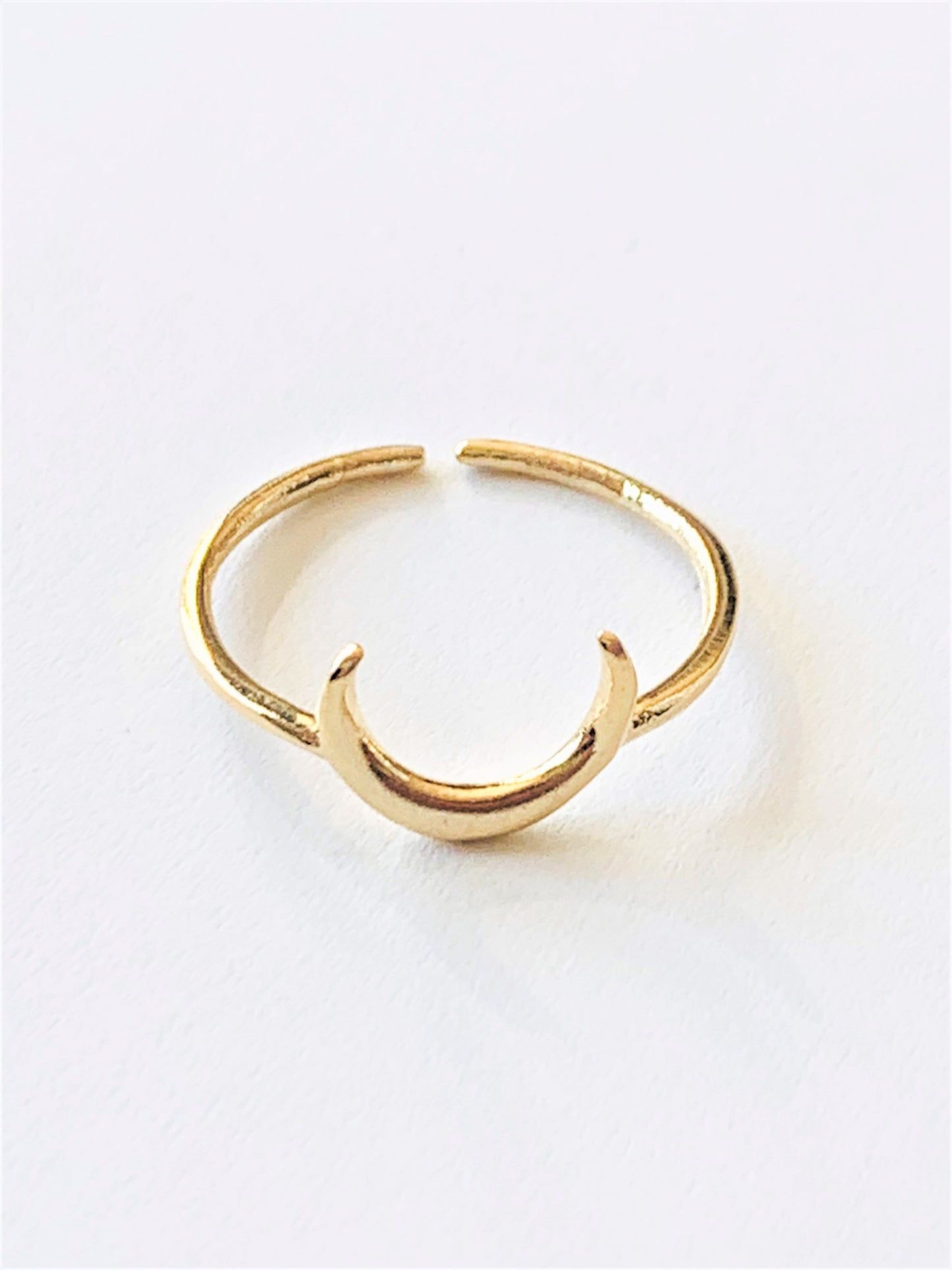 Crescent Moon Ring