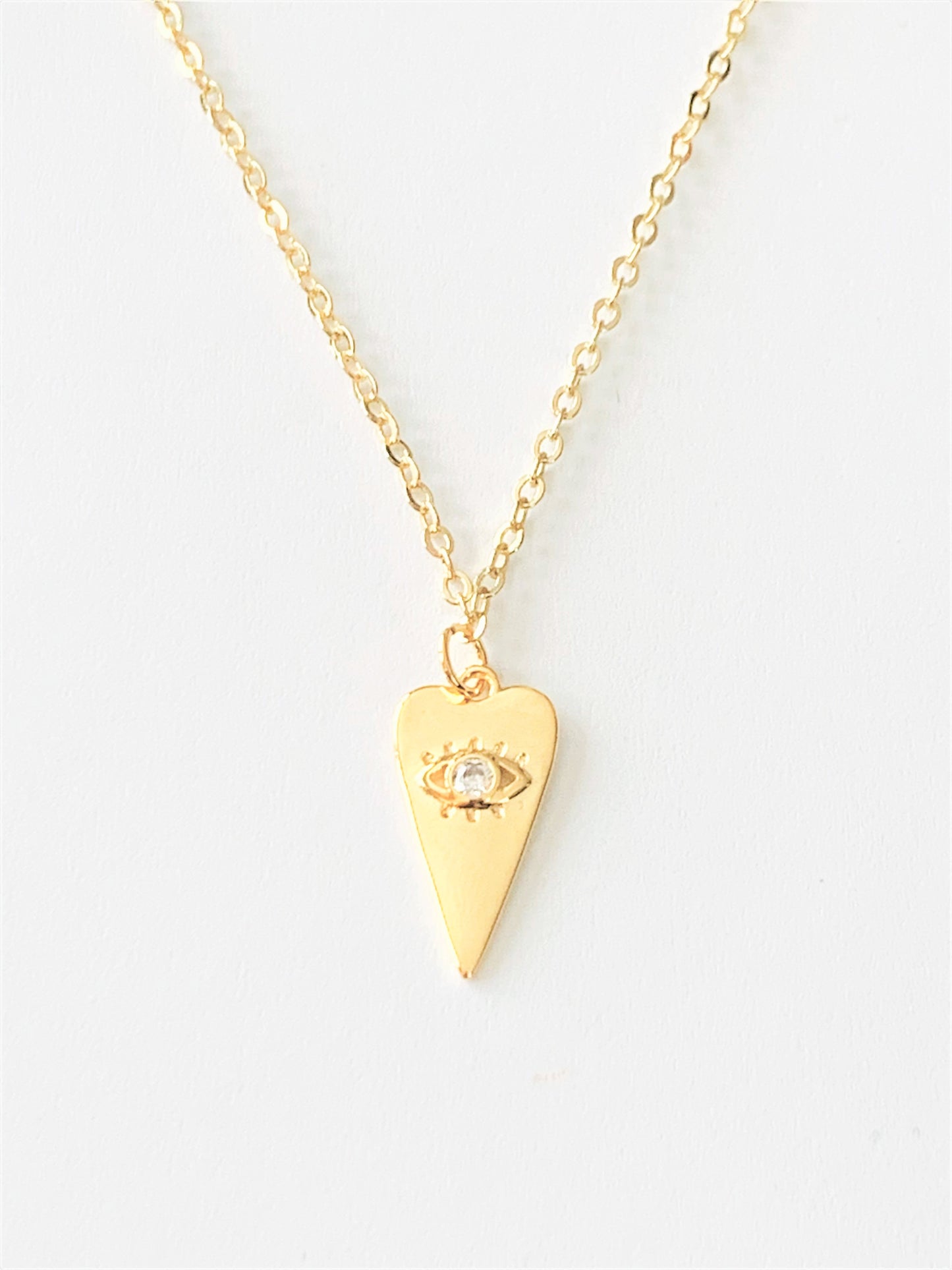 Heart Eye Necklace