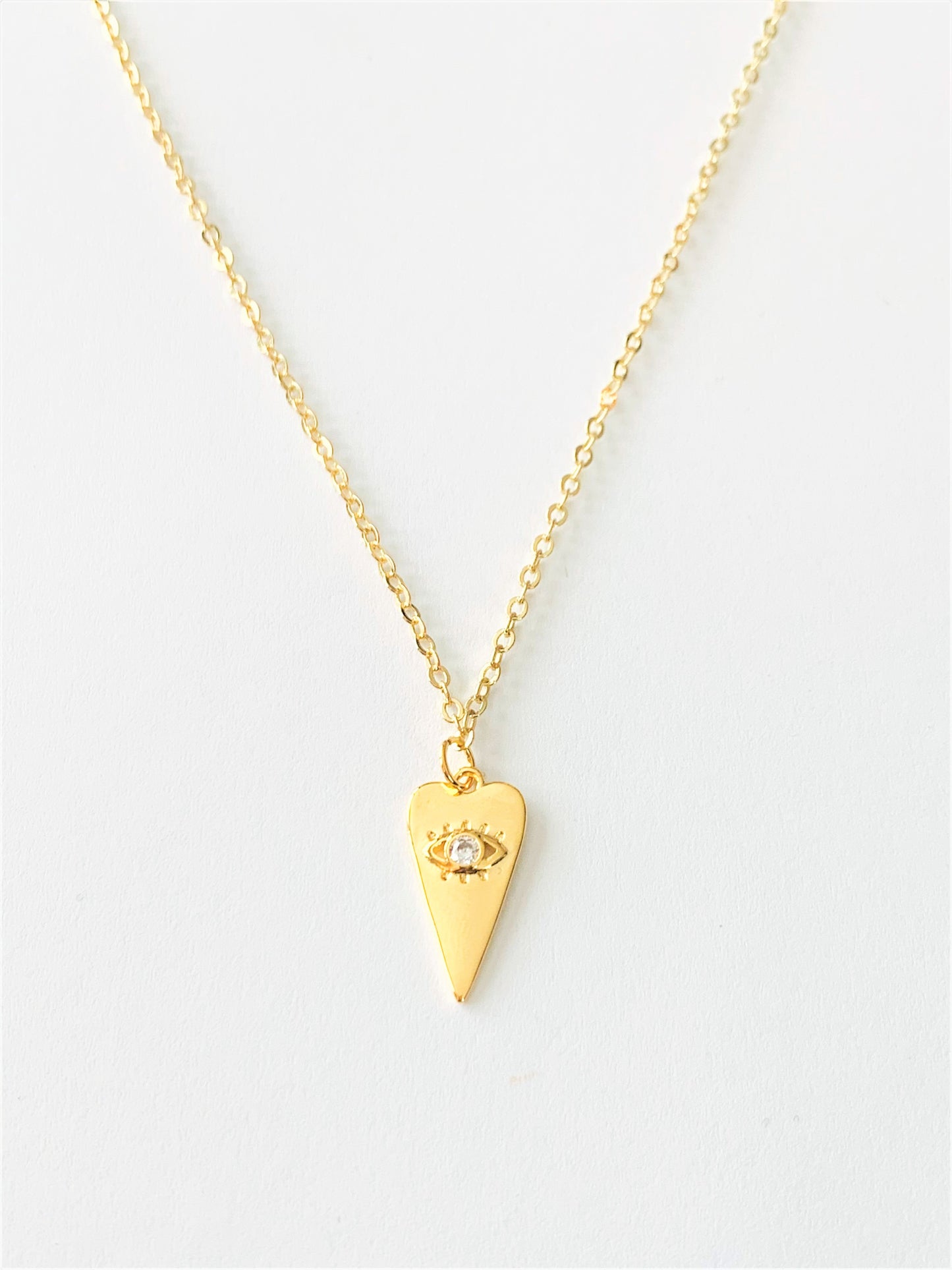 Heart Eye Necklace