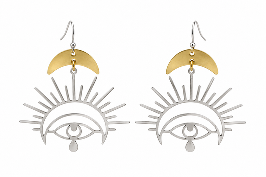 Akasha Earrings | Intuition + Protection