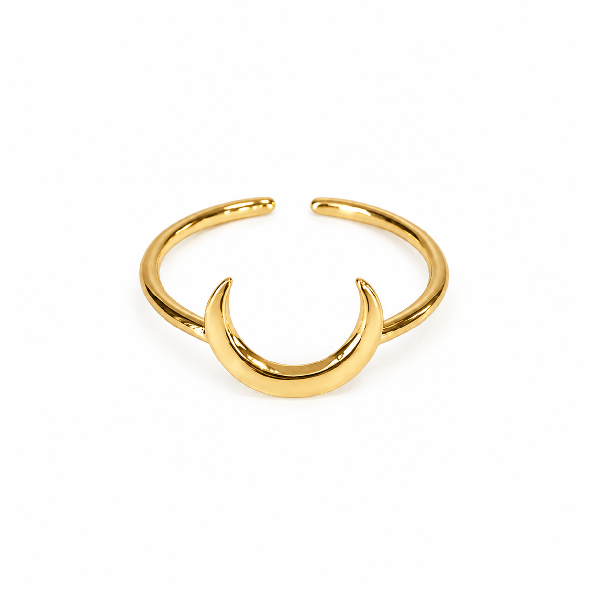 Crescent Moon Ring | Intuition + Transformation