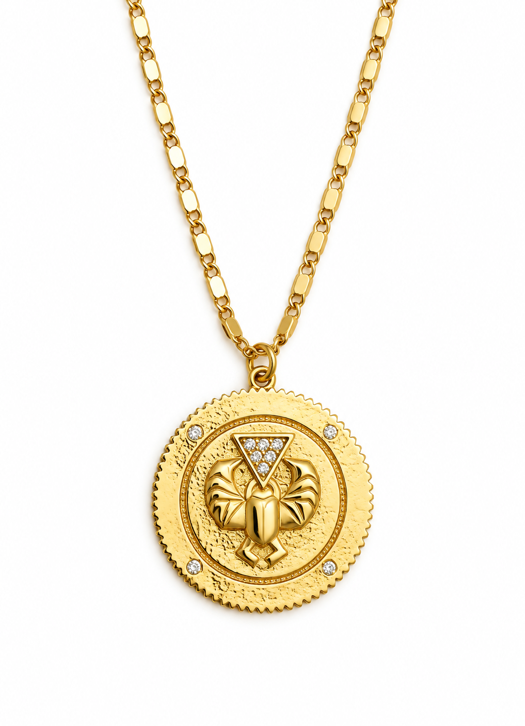 Kephra Scarab Necklace | Transformation + Protection