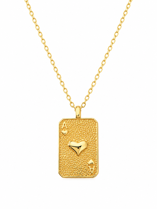 Ace of Hearts Necklace | Love + Abundance