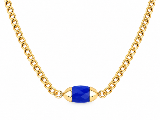 Blue Chalcedony Necklace | Power