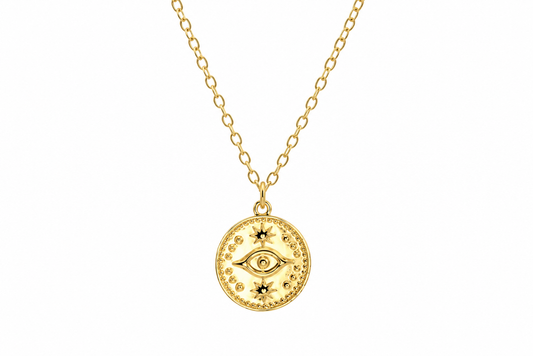 Eye See You Necklace | Protection + Intuition