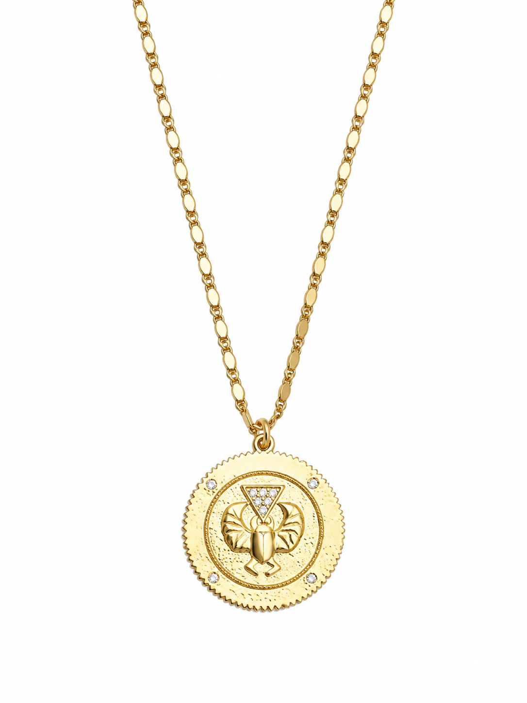 Kephra Scarab Necklace | Transformation + Protection