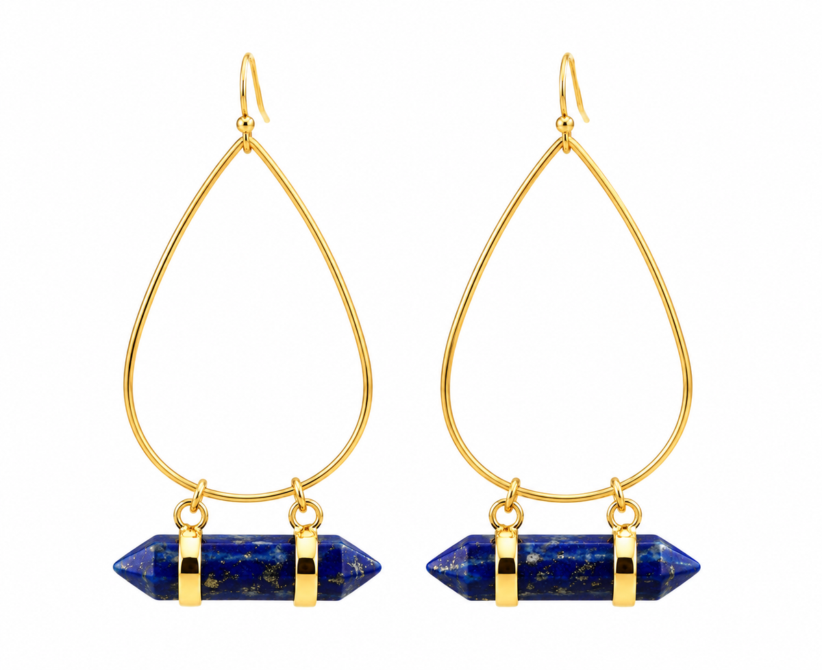 Inanna Earrings | Love + Power + Intuition