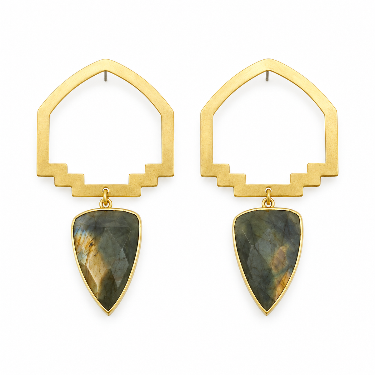 Mauve Earrings | Power + Intuition + Transformation + Protection