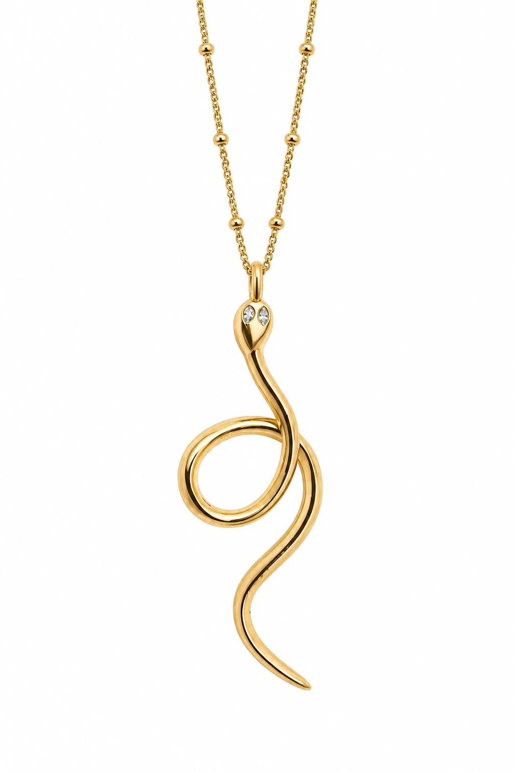 Ophion Snake Necklace | Transformation + Power