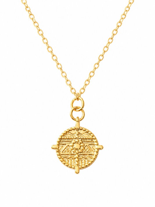 Ancient Medallion Necklace | Power