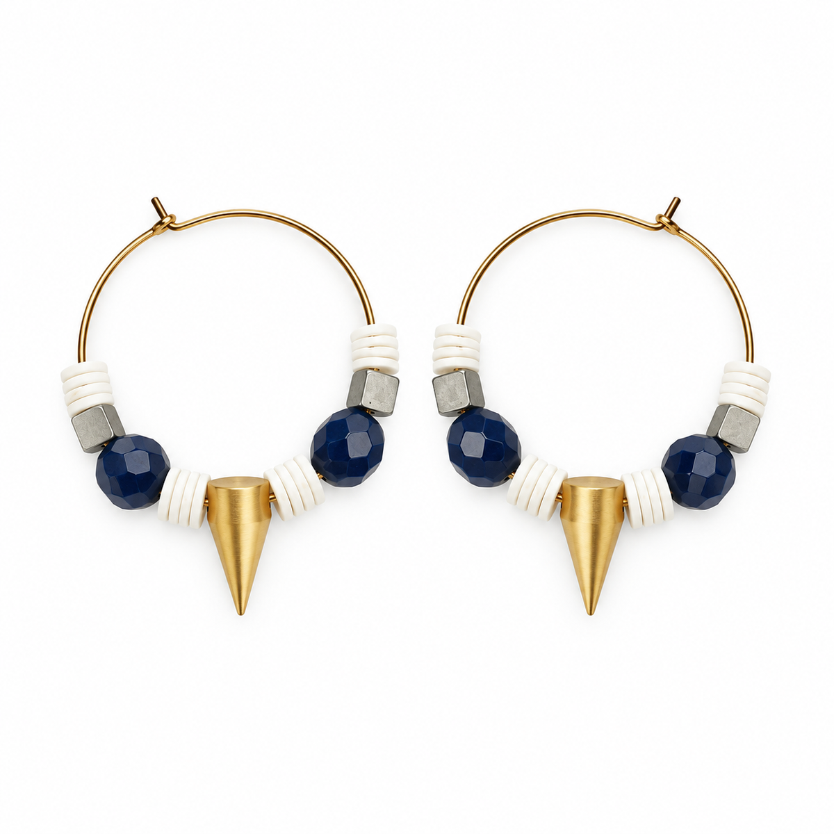 Spike Hoop Earrings | Protection + Power