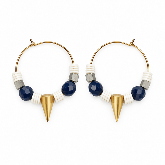Spike Hoop Earrings | Protection + Power