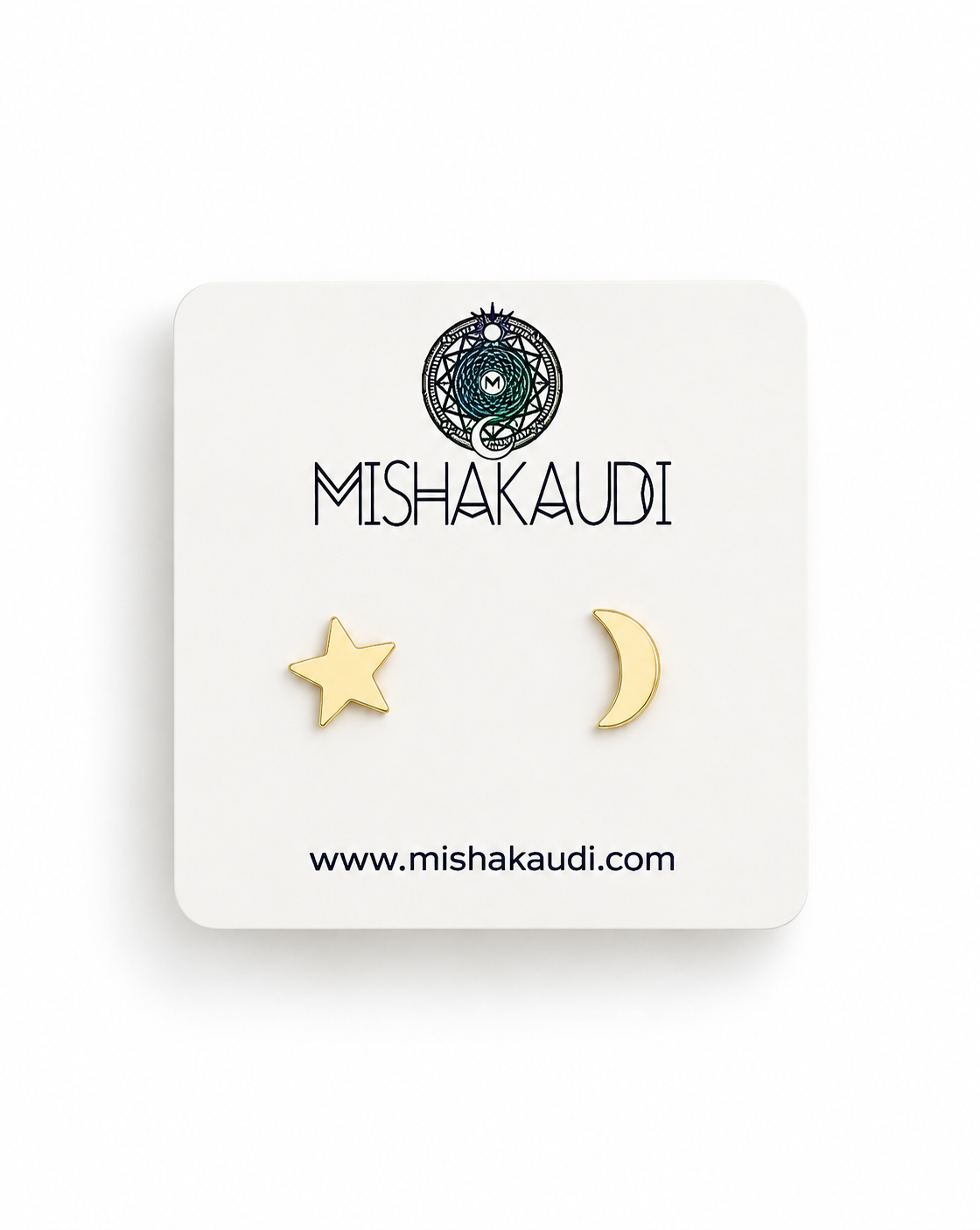 Star + Moon Post Earrings | Intuition