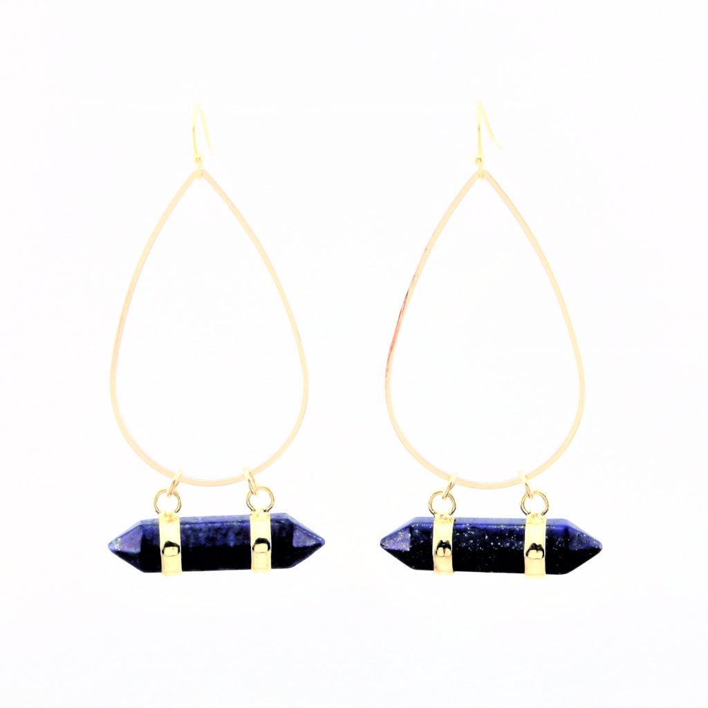 Lapis Drop Earrings