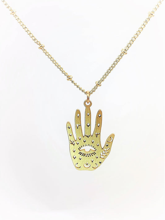 Sacred Hamsa Necklace