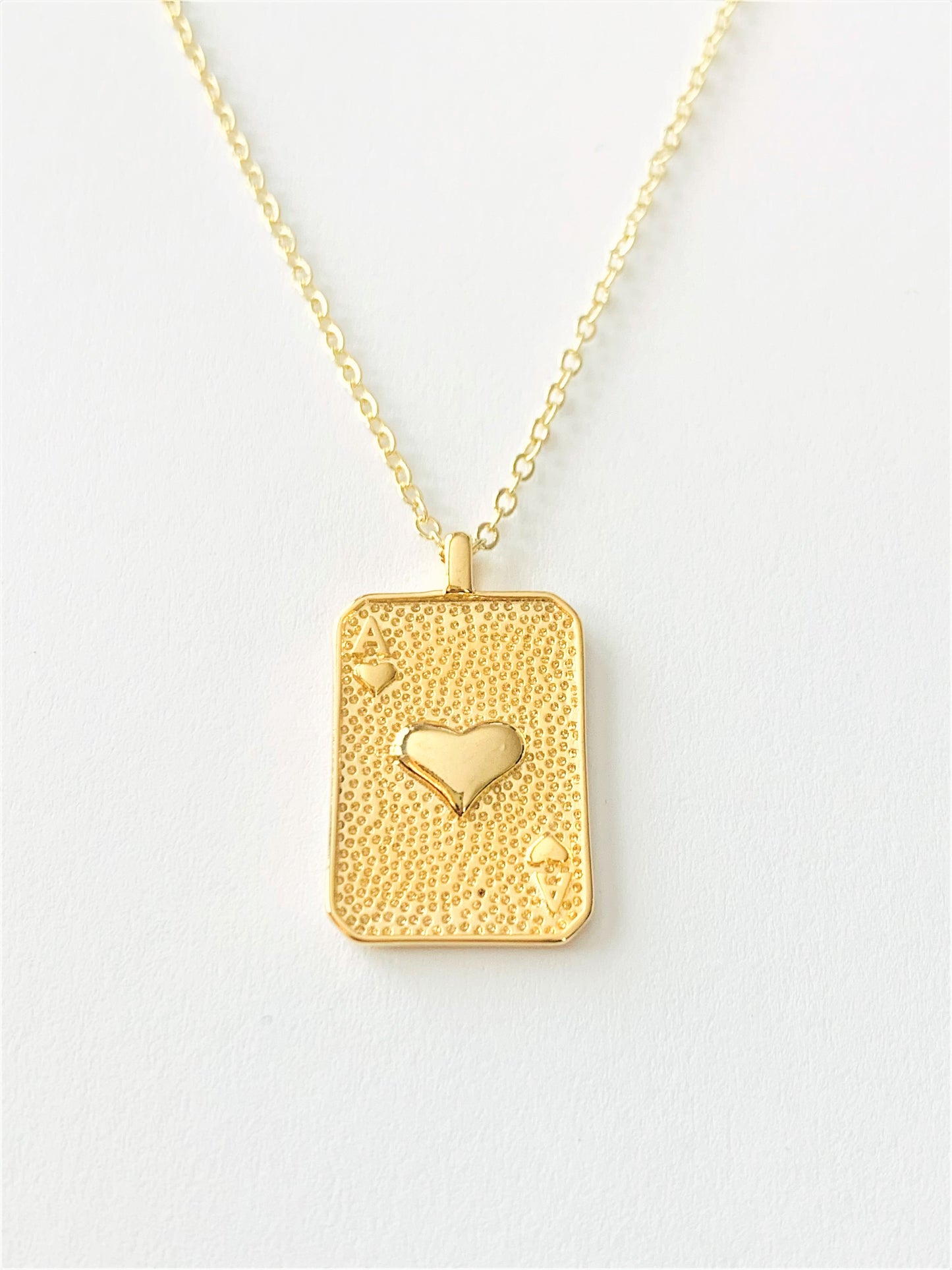 Ace of Hearts Necklace