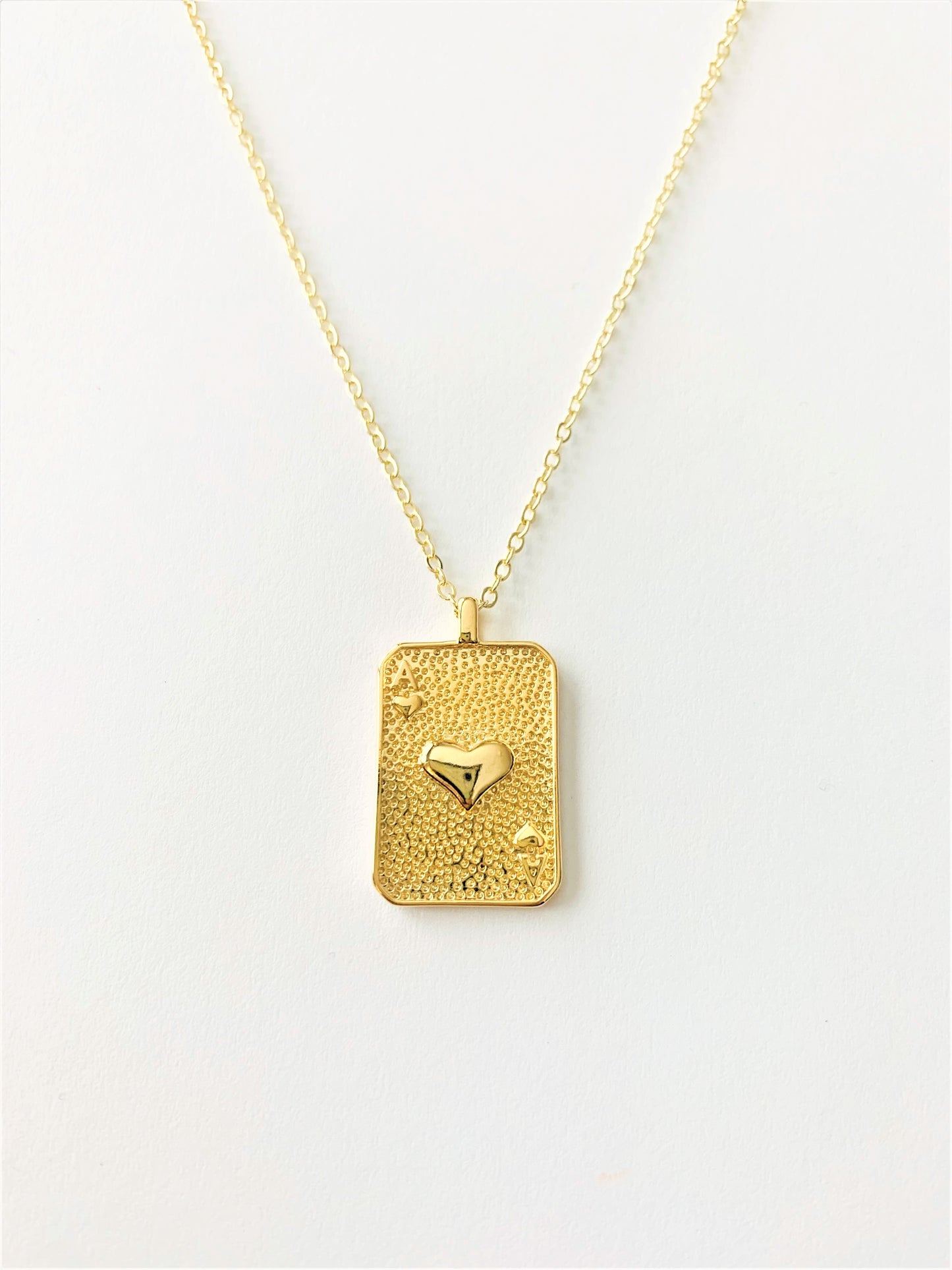 Ace of Hearts Necklace