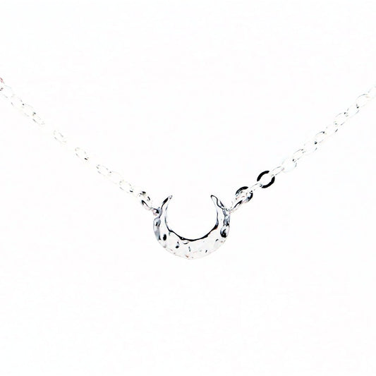 Side Moon Necklace