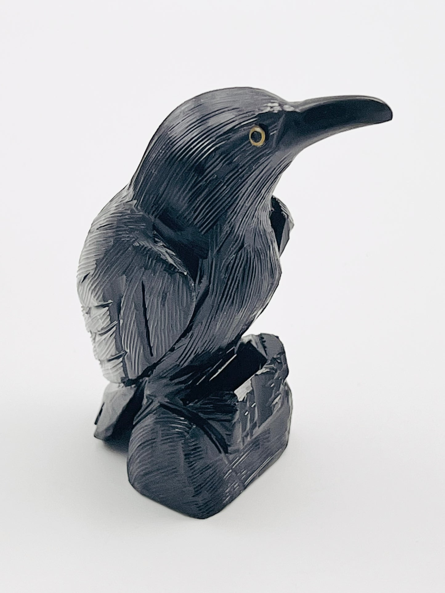 Black Obsidian Raven
