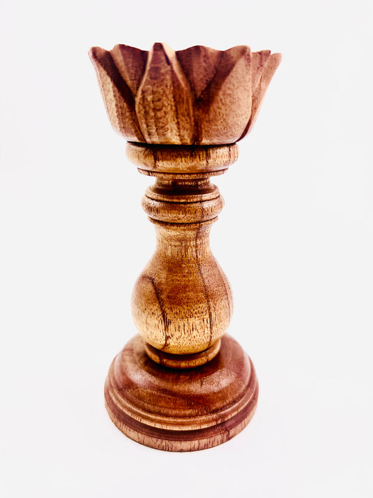 Wooden Crystal Stand