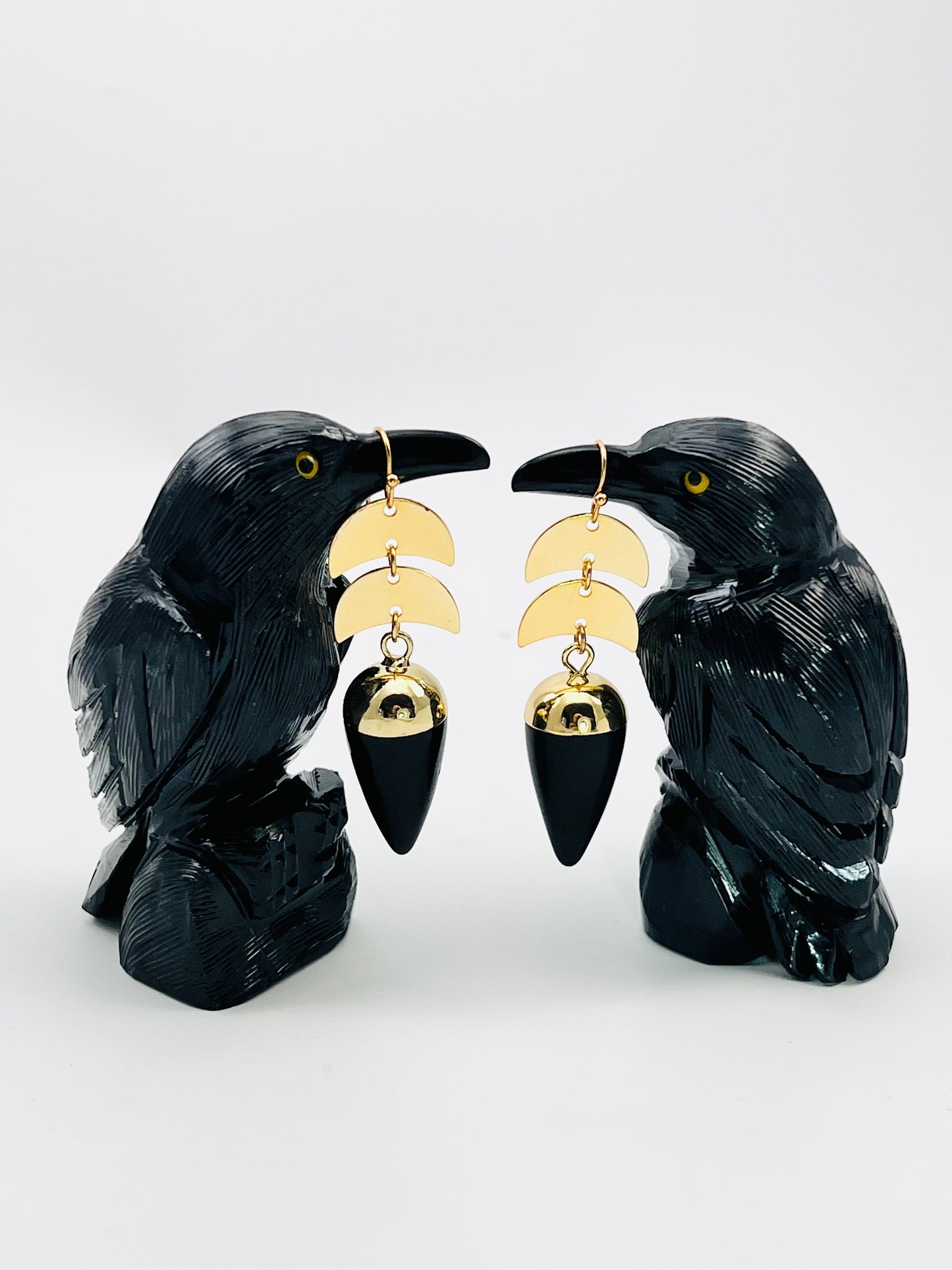 Raven Earrings