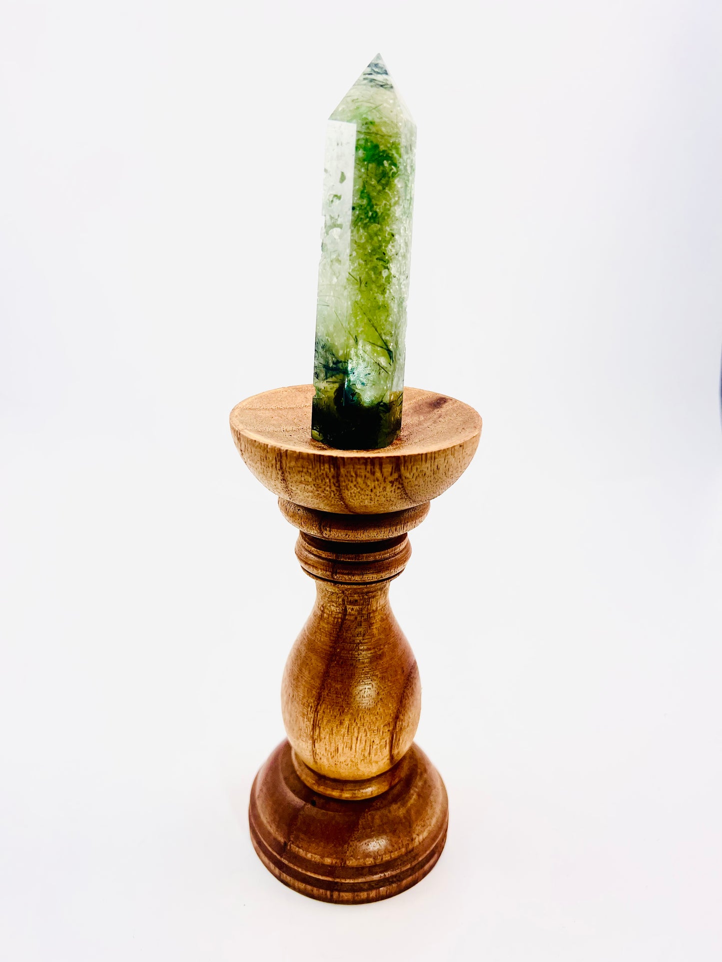 Wooden Crystal Stand