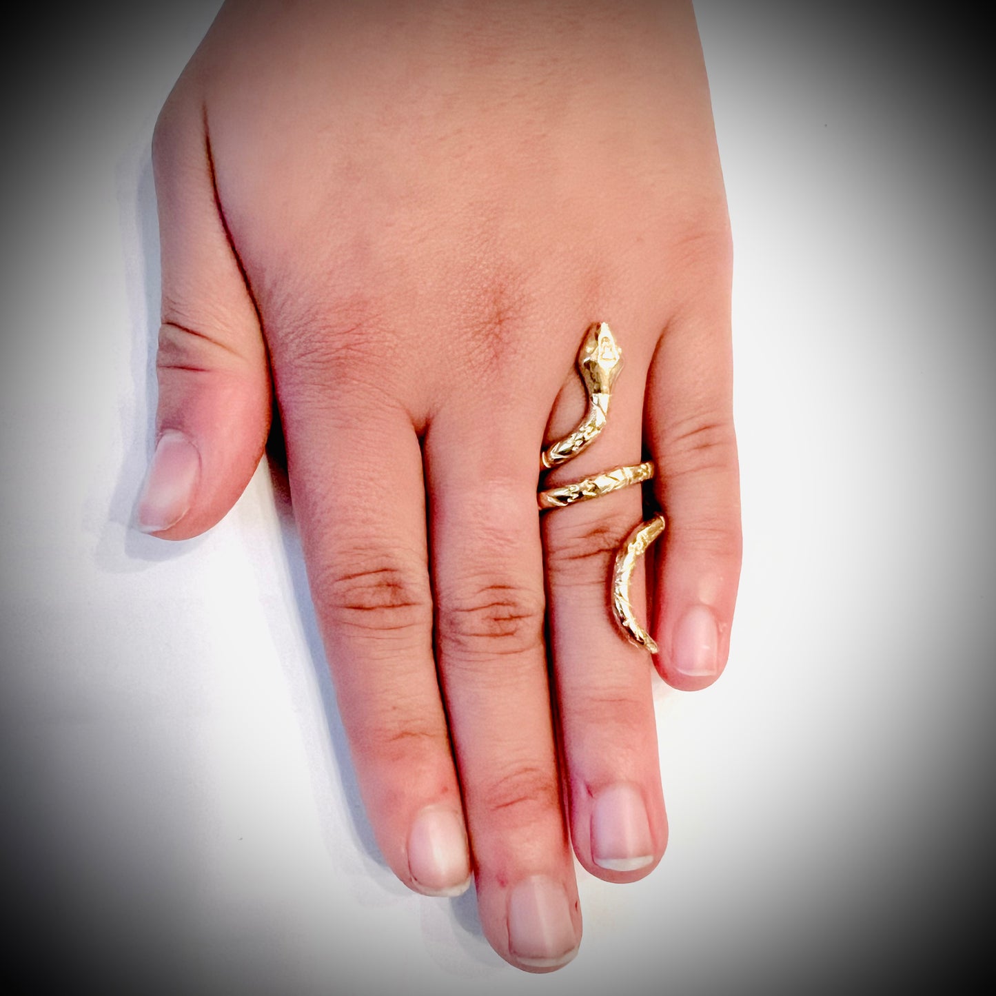 Looping Snake Ring